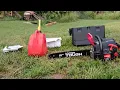HYPER TOUGH 38CC 18-INCH CHAINSAW FIRST START UP BRAND NEW OUT OF BOX