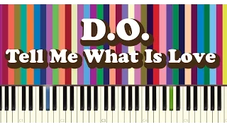 Download EXO D.O X 유영진 - Tell Me What Is Love piano cover MP3