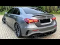 AMG A35 Sedan LOUDER than the A45 Walkaround SOUNDCHECK Driving A-Class A35 Saloon Sedan 2020