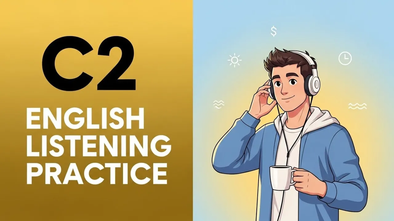 C2 Advanced English Listening Practice | Talking About Daily Routine