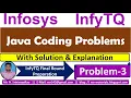 Java Coding Problems InfyTQ Final Round Coding Problems Number Based Problem Problem-3