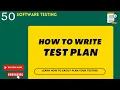 QA manual testing tutorial for beginners how to write test plan in manual testing with example