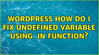 Wordpress How do I fix Undefined variable using - POST in function