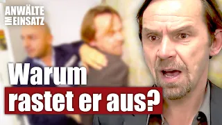 Plötzliche Wutausbrüche! Warum rastet Dirk auf einmal so aus? | Anwälte im Einsatz