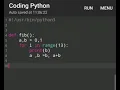 How to get infinite Fibonacci generator upto desired number in python