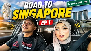 DRIVE KE SINGAPORE‼️RIAZ KENCING DALAM CAR ‼️ HABESSSS HURU HARA 🤯