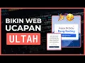 Bikin Website Ucapan Ulang Tahun Keren Buat Pemula | Html, Tailwind, Animate CSS, Javascript