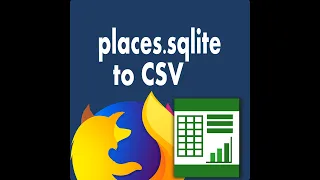 Places sqlite to CSV