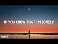 Download Lagu fur - if you know that I'm lonely (lyrics)
