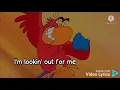 Download Lagu I am looking out for me. song lyrics. Aladdin 2 the return of Jafar