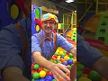 Blippi JUMPS in the Ball Pit at Kinderland