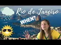When you SHOULDN'T visit BRAZIL Rio de Janeiro | Weather | Travel Schedule