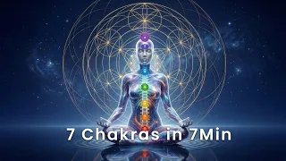 7 chakras in 7min listen until the end for a complete rebalancing of the 7 chakras 