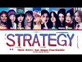 TWICE (트와이스) feat. Megan Thee Stallion 'Strategy' (Color Coded Lyrics)
