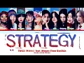 TWICE (트와이스) feat. Megan Thee Stallion 'Strategy' (Color Coded Lyrics)
