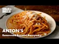 Watch Anton s Chef Owner Prepare Its Famous Bucatini Baczynsky