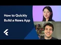 Quick start to building a news app in Flutter