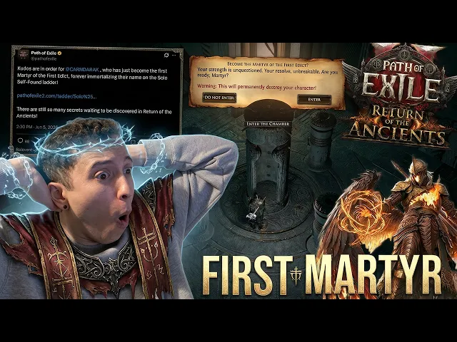 How I Became the FIRST Martyr of Path of Exile 2! The Ultimate Sacrifice
