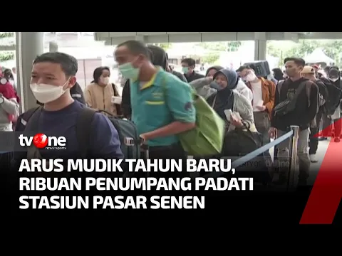 15 Ribu Penumpang Siap Berangkat dari Stasiun Pasar Senen