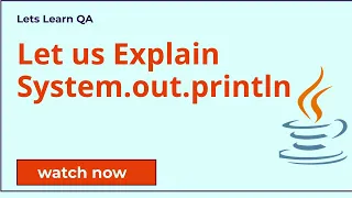 Java - Explanation of System out println