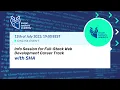 Info Session for Full-Stack Web Development Career Track