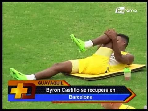 Byron Castillo se recupera en Barcelona