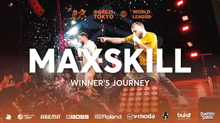 maxskill grand beatbox battle 2025 world league champions journey