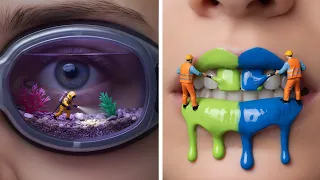 Miniaturas DIY hiper-realistas que enganam seus olhos 👀