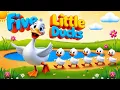 Download Lagu Five Little Ducks Went Out One Day | Kids Songs \u0026 Nursery Rhymes 🎶