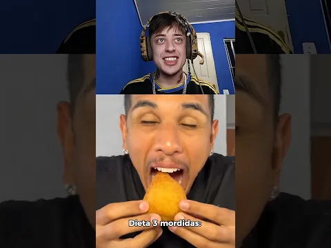 Desafio: Dieta das 3 Mordidas com Coxinha π #diaaz