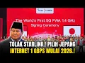 Prabowo Tolak Starlink, Pilih Internet Indonesia Super Murah \u0026 Cepat