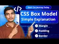 CSS Box Model Explained in 5 Minutes Padding Border Margin Content CSS Tutorial 2026