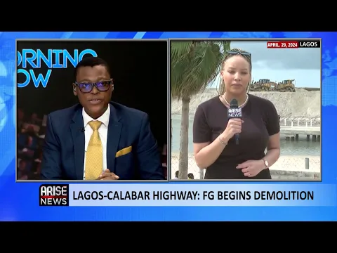 Download MP3 Lagos-Calabar Highway: FG Begins Demolition - Laila Johnson-Salami