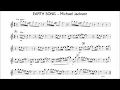 Download Lagu Alto Saxophone Play-Along - Earth Song - Michael Jackson