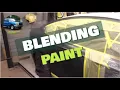 Auto Body Spot Repair Blending Metallic Car Paint Tiger Stripes Mottling