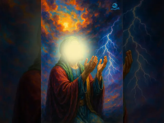 ⁣من أدعية الإمام السجاد زين العابدين (عليه السلام)  إذا نظر إلى السحاب والبرق وسمع صوت الرعد
