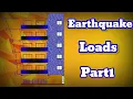 How to calculate eart uake loads
