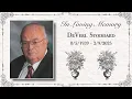 DeVerl Stoddard Funeral Service