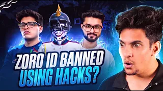 OMG! This Player's BGMI ID Got Banned After This Clutch 😱 | ZORO IS LIVE Exposed? Using Hacks?