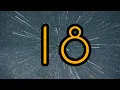 18 Second Timer Bright big yellow numbers and relaxing background music