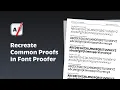 Recreating Common Proofs