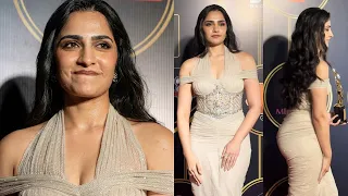 Actress Rukmini Vasanth Stunning Visuals At The Iconic Gold Award Night 2026 TFPC
