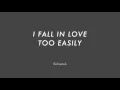 Download Lagu I FALL IN LOVE TOO EASILY chord progression - Jazz Backing Track Play Along
