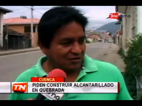 Piden construir alcantarillado en quebrada
