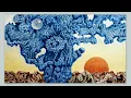 Download Lagu Acryl und Kleister, Decalcomanie, Abklatsch, Technik, Acrylics and Wallpaper Paste, Decalcomania