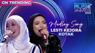 Download DUA DIVA! LESTI KEJORA x KOTAK - Medley Song | INDONESIAN MUSIC AWARDS 2023 MP3