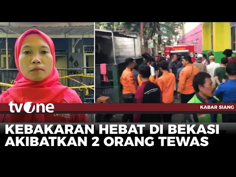 Insiden Kebakaran di Bekasi, Dua Tewas dan Lansia Alami Luka Bakar