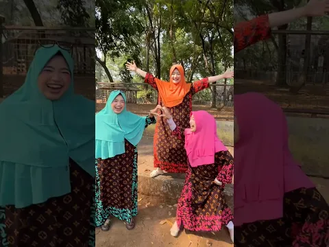 Sibiji-Vlog : emak LV ayam SD warna-warni keliling ragunan🤣