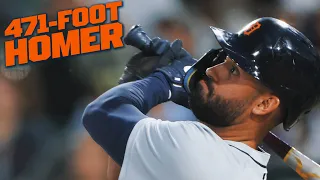 471 FEET Riley Greene CRUSHES his first career grand slam