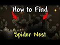 How to Find SPIDER CAVE in Terraria 1 4 5 6 Seed